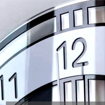 ClarityLine | Elegante orologio da parete di design | Precisione silenziosa & misurazione del tempo elegante per interni moderni