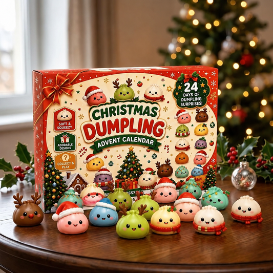 Plumora | Squishy Advent Calendar with 24 Surprise Toys for Kids