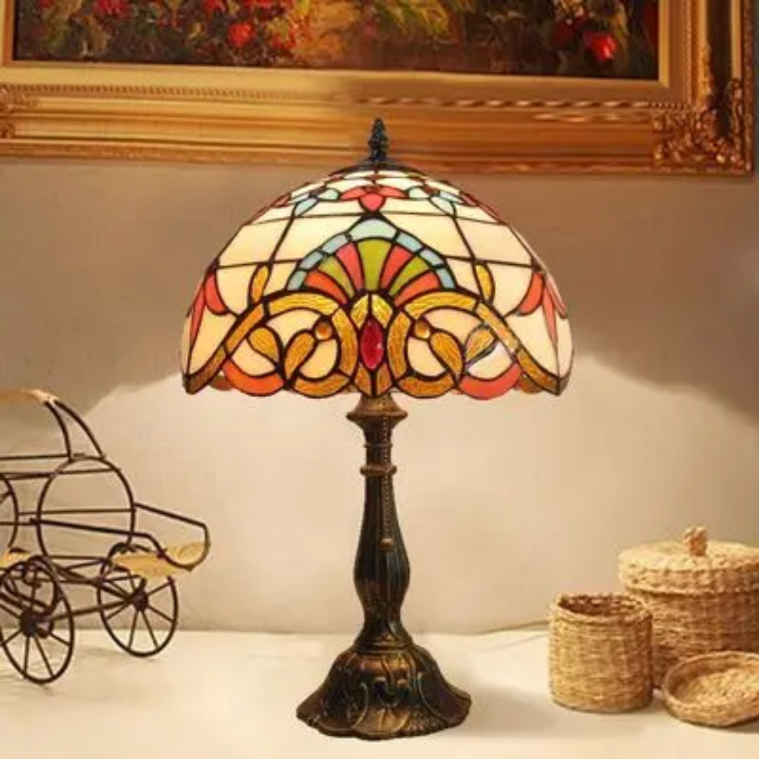 Lunavia Tiffany | Wireless LED Table Lamp with Color Change