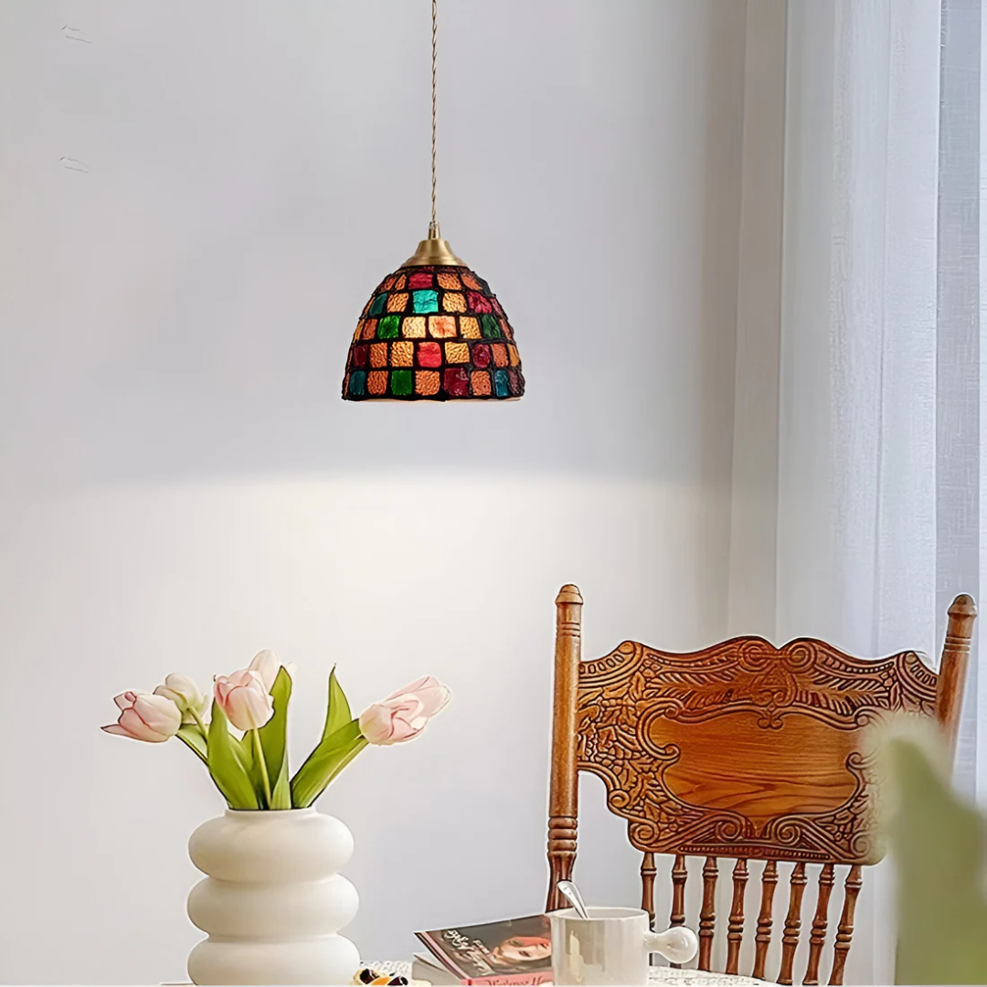 Mysteria Halo | Lampada a sospensione unica per tavolo da pranzo e zona giorno