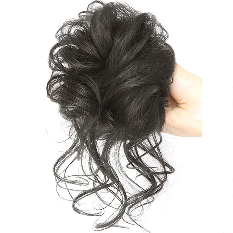 Chignora | Chignon da applicare con clip per uno chignon spettinato e voluminoso