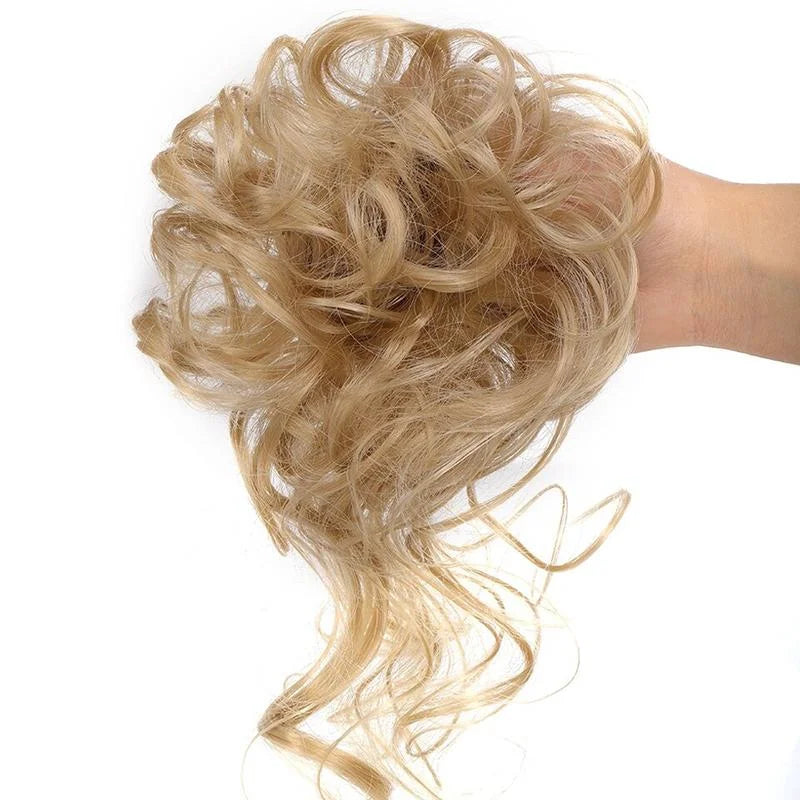 Chignora | Chignon da applicare con clip per uno chignon spettinato e voluminoso