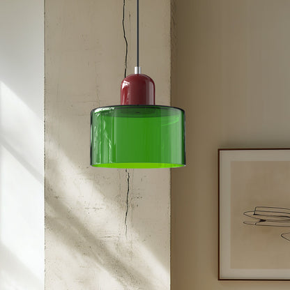 Lampada a sospensione Bauhaus con vetro a sfera | Design senza tempo | Vetro e metallo | Portalampada E27