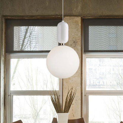 Acheron – Lampada a sospensione di design moderno con sfere di vetro per soggiorno, sala da pranzo & camera da letto