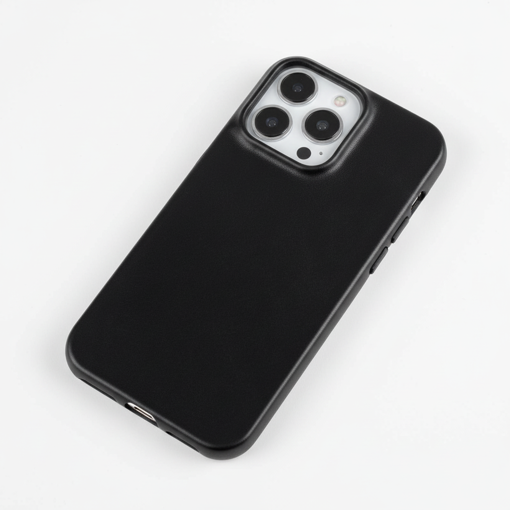 Cuirelo | Funda de móvil de cuero encerado con anillo magnético