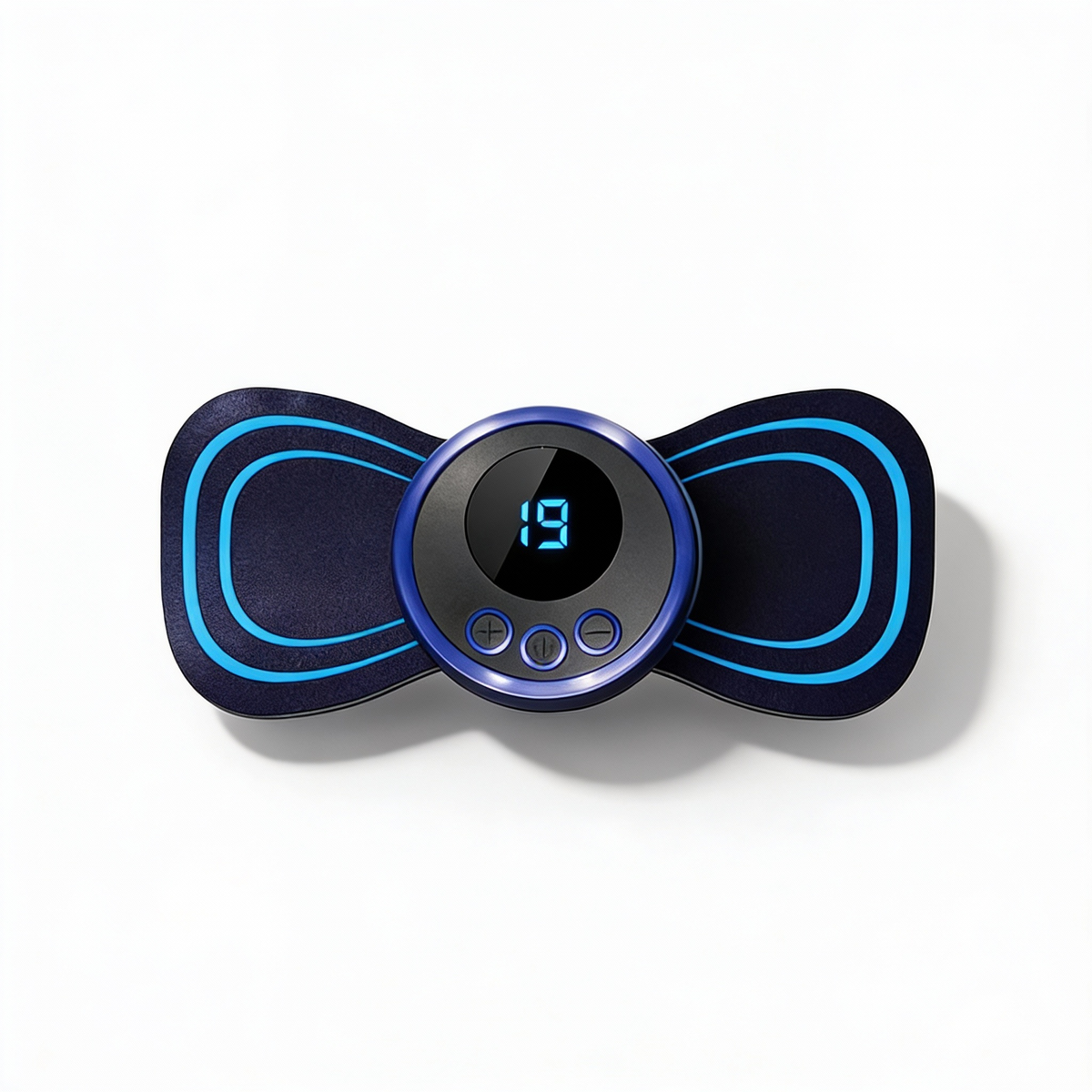 Lumbavo | Dispositivo EMS per il massaggio della schiena con telecomando e batteria USB
