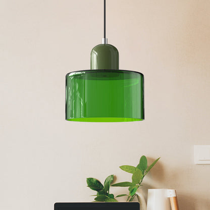 Lampada a sospensione Bauhaus con vetro a sfera | Design senza tempo | Vetro e metallo | Portalampada E27