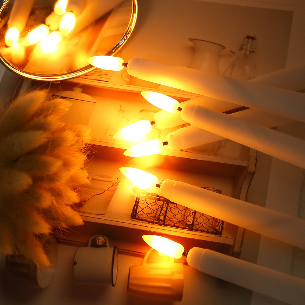 Stavelo | LED Stabkerzen 27,5 cm, dimmbar mit Fernbedienung und Timer