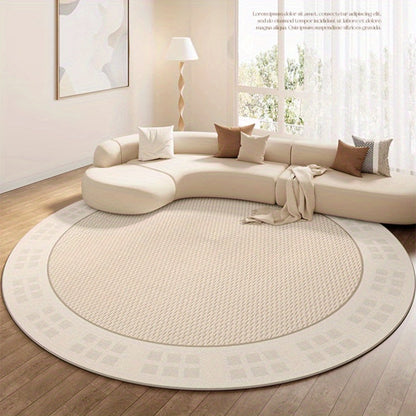 LunaWeave | Tappeto armonioso in tonalità crema | Morbido, antiscivolo e lavabile – Design elegante per ambienti raffinati