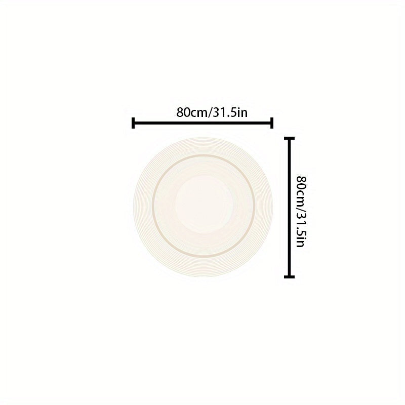 LunaWeave | Tappeto armonioso in tonalità crema | Morbido, antiscivolo e lavabile – Design elegante per ambienti raffinati
