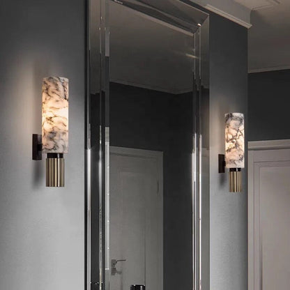 Applique di lusso in marmo – Design elegante con luce LED per ambienti abitativi raffinati