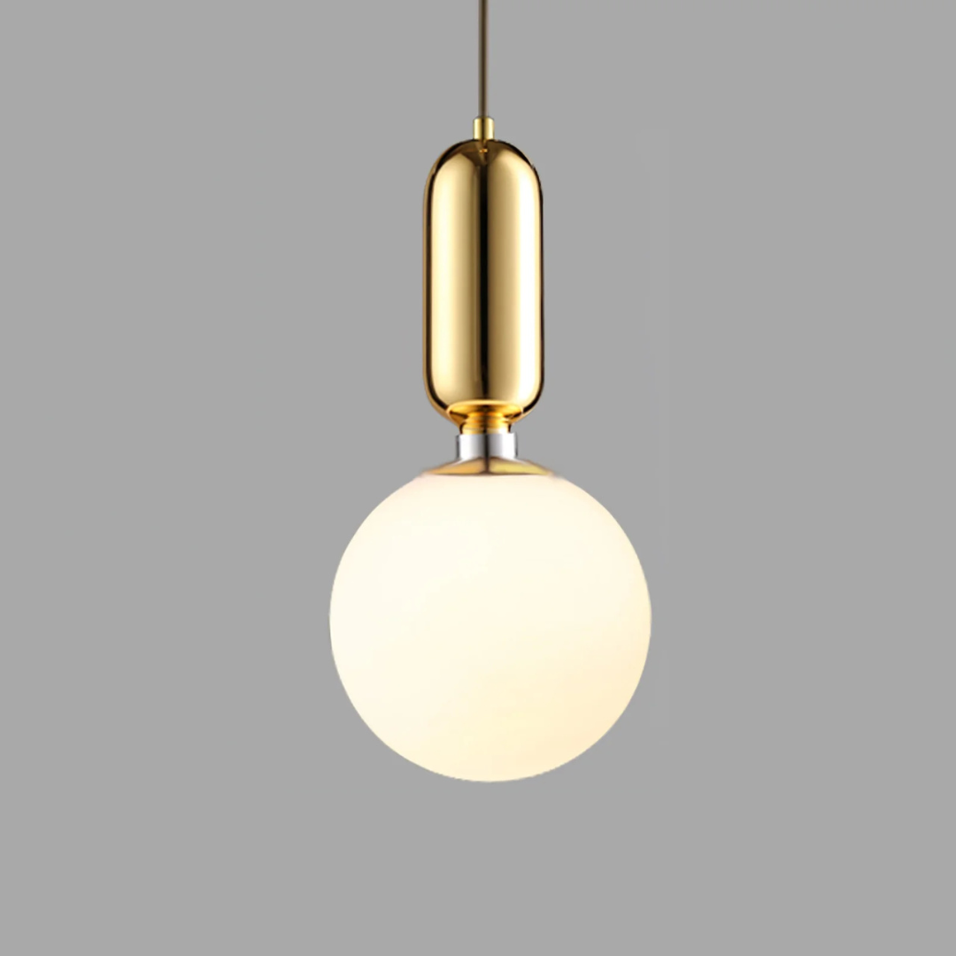 Acheron – Lampada a sospensione di design moderno con sfere di vetro per soggiorno, sala da pranzo & camera da letto