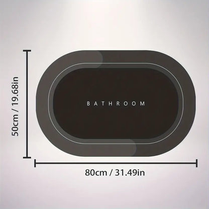 DryLux™ | Quick-Drying Bath Mat with Non-Slip Backing