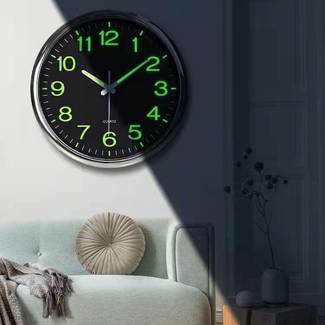 Treviq Lumo | Large LED Wall Clock with Light Display