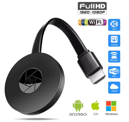 Castiro | Receptor HDMI inalámbrico para duplicar la pantalla del móvil, Full HD 1080p