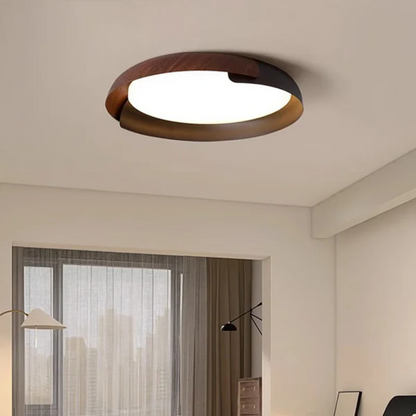 Vynor Lysa | Lampada da soffitto in legno per camera da letto