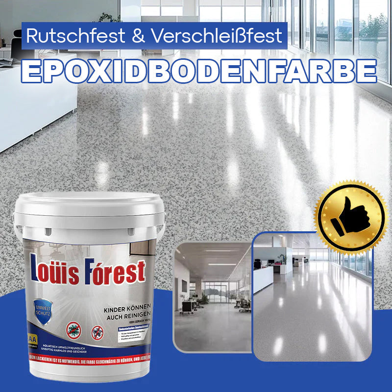 Epoxid Bodenbeschichtung Marmor-Effekt rutschfest wasserdicht