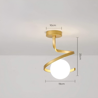 Tavon Halo | Lampada da soffitto LED dimmerabile dal design snello