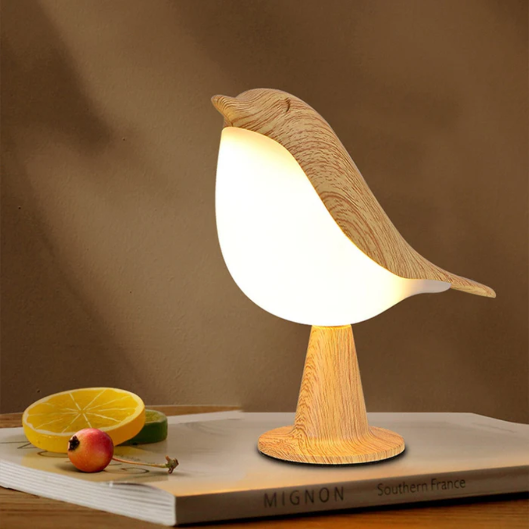 Thix Aviu | Lampe de table LED sans fil au design ludique d’oiseau