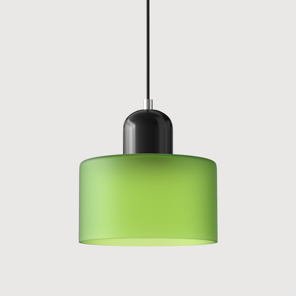 Lampada a sospensione Bauhaus con vetro a sfera | Design senza tempo | Vetro e metallo | Portalampada E27