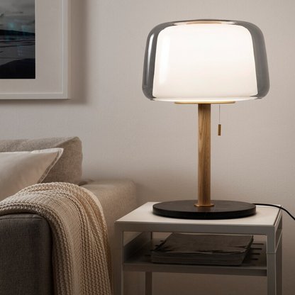 Nuvion Halo | Lampada da tavolo LED intelligente senza fili con dimmer touch