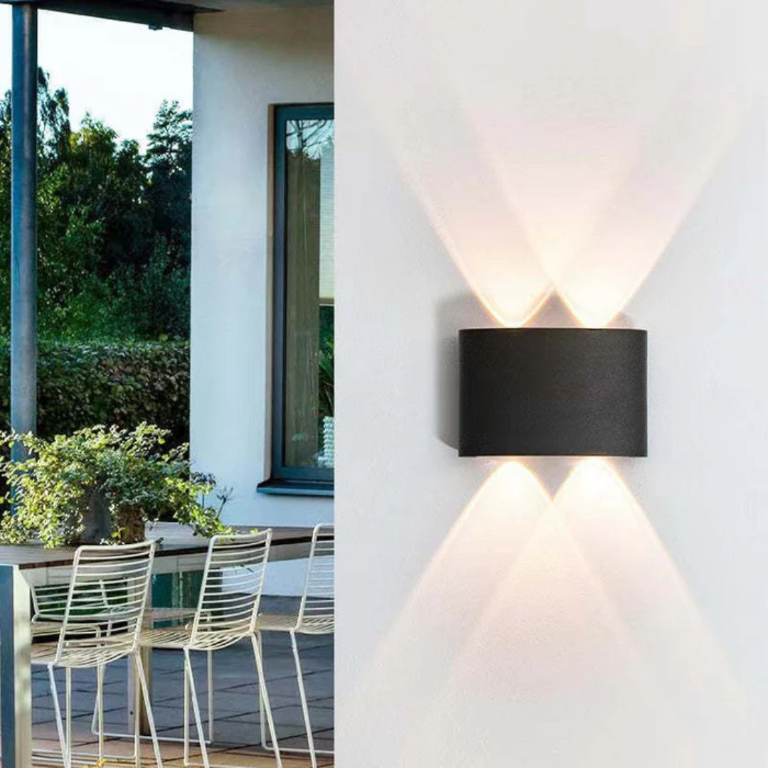 Applique LED per interno ed esterno | Lampada da parete moderna impermeabile