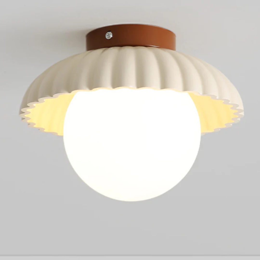 Jiora | Lampada da soffitto in stile industriale in ferro massiccio
