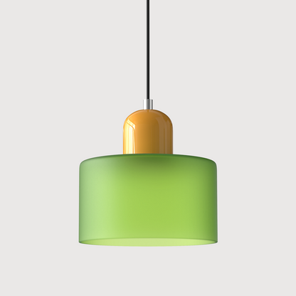 Lampada a sospensione Bauhaus con vetro a sfera | Design senza tempo | Vetro e metallo | Portalampada E27