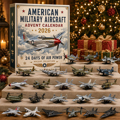 Militärflugzeug Adventskalender 2026