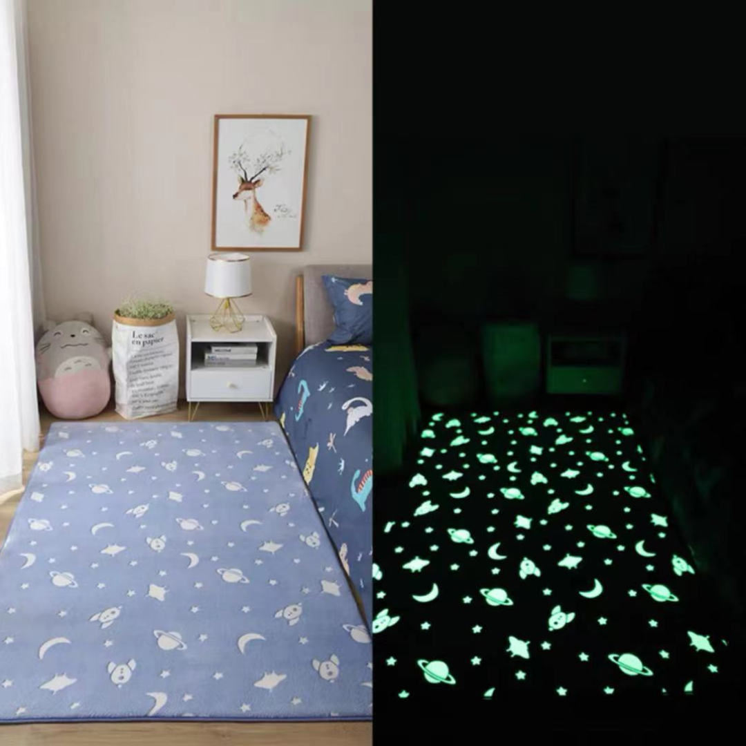 Nyra | Tappeto dal design morbido con effetto glow scintillante