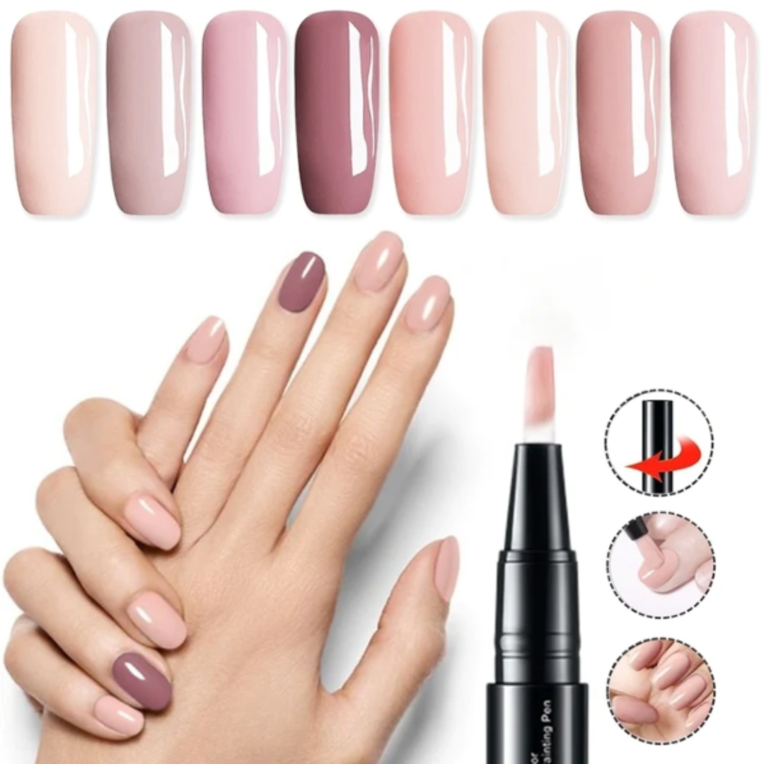 Nailyra | Nail Art Pens with Gel Polish and Fine Tip, Set