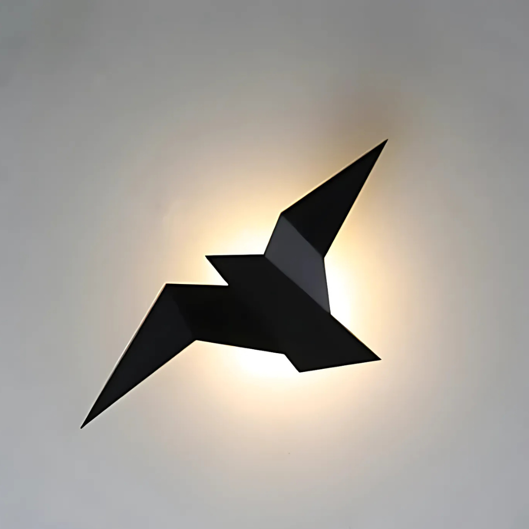 Akaru Origami | Applique LED scultorea dal design giapponese