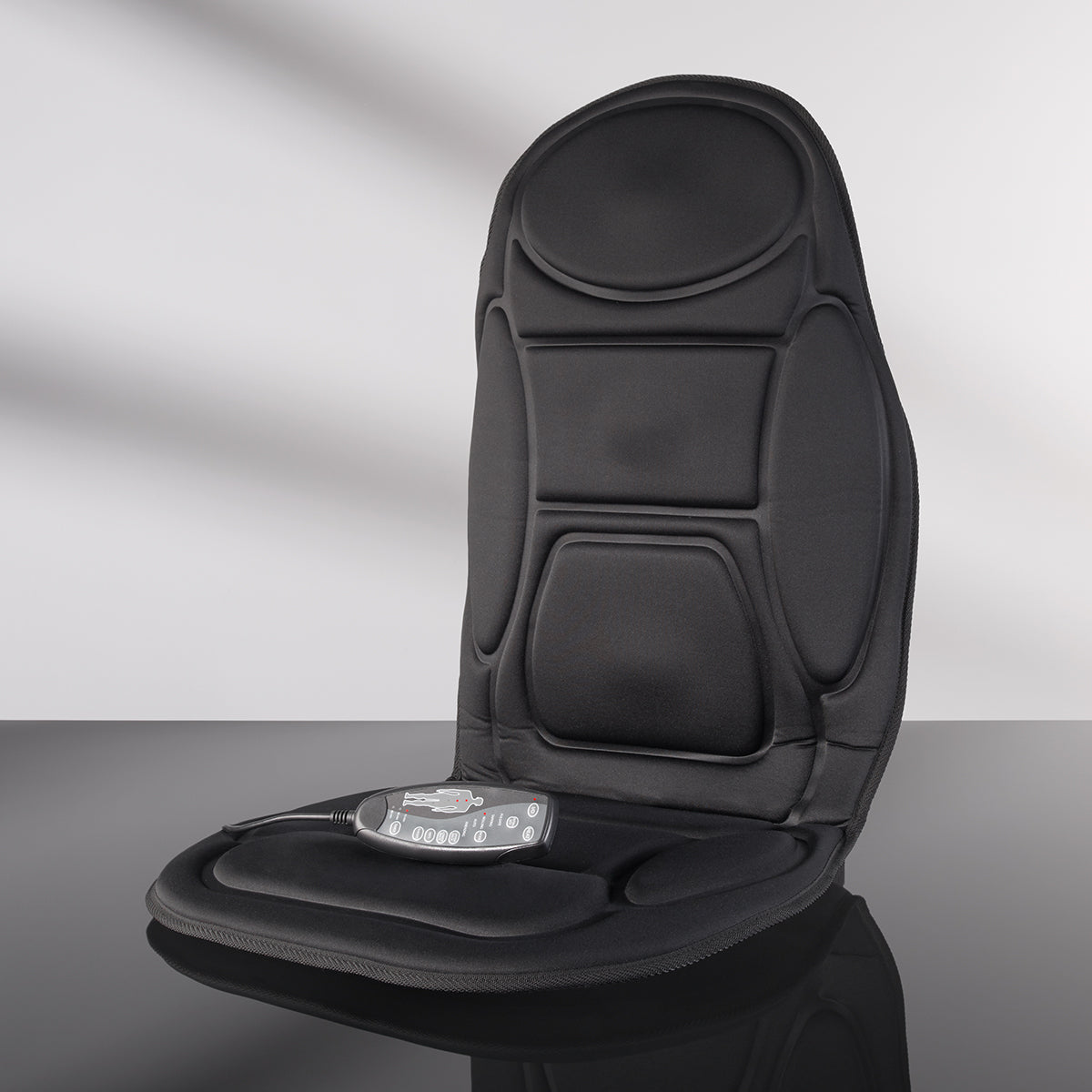 Sitzaro | Cojín de asiento calefactable con masaje para el coche y el hogar, 12 V