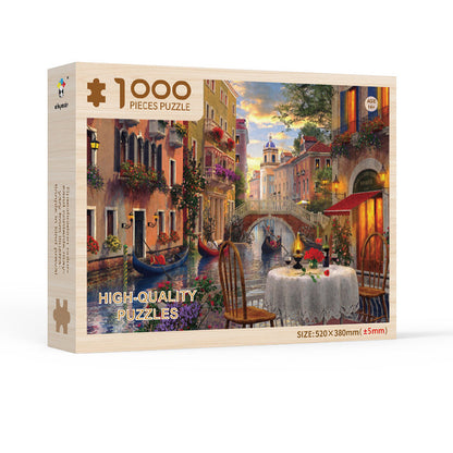 Piecora | Calendrier de l’Avent puzzle de 1008 pièces avec motif de Noël
