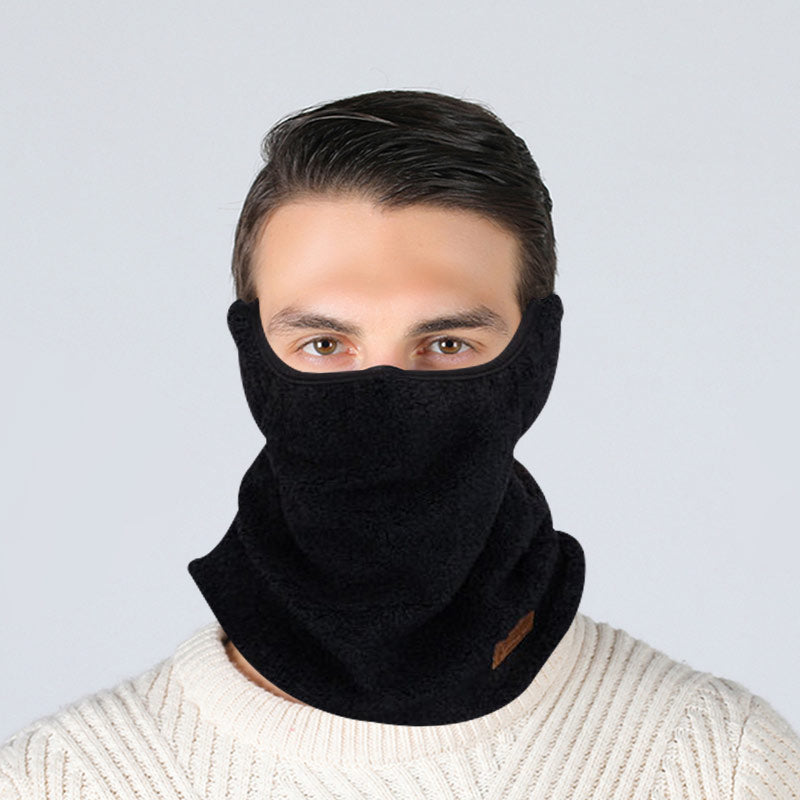 Ventaro | Maschera invernale in pile con scaldacollo da uomo