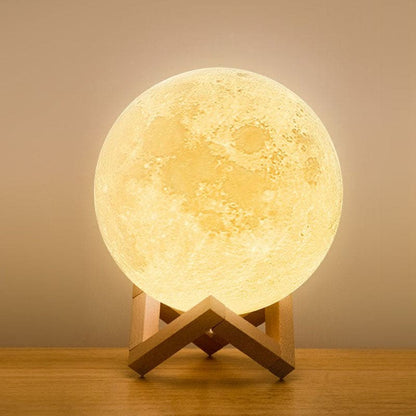 Treylo Luna – Lampada da tavolo LED magica a forma di luna