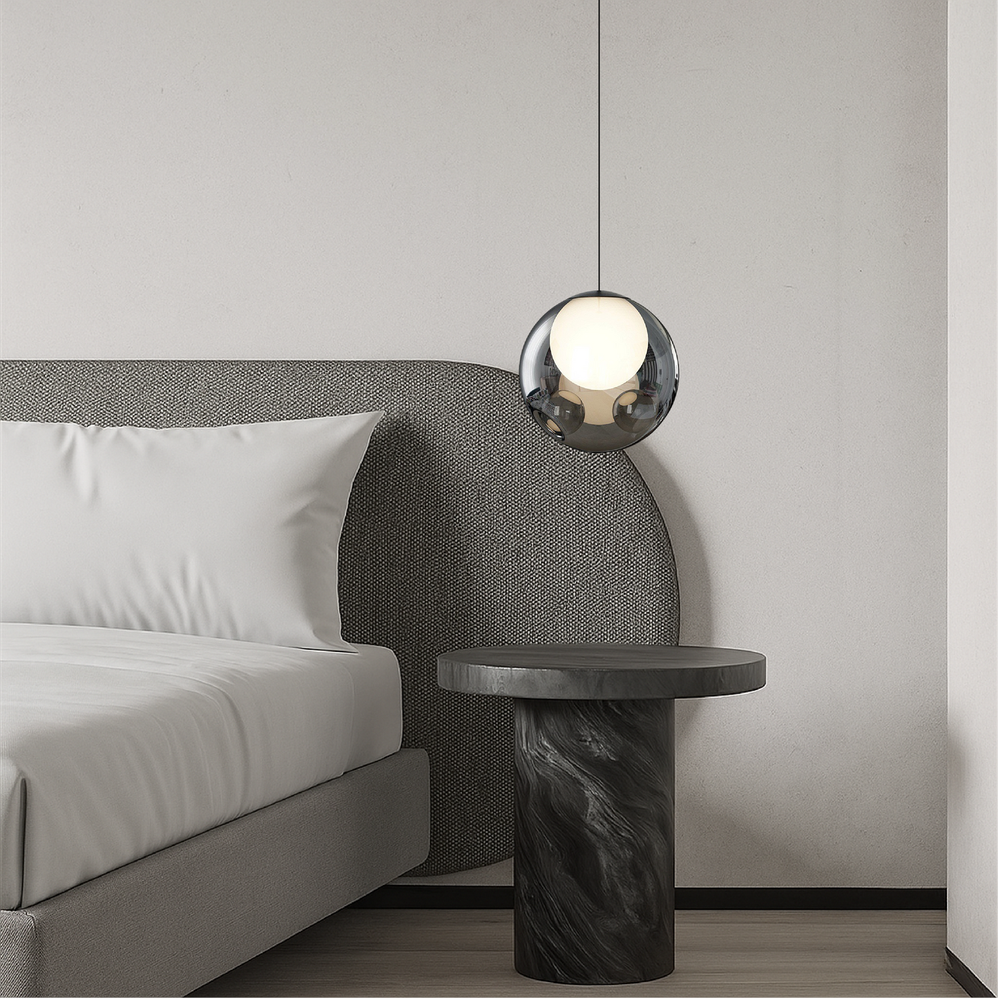 Liraessa | Lampada a sospensione italiana in vetro dal design elegante