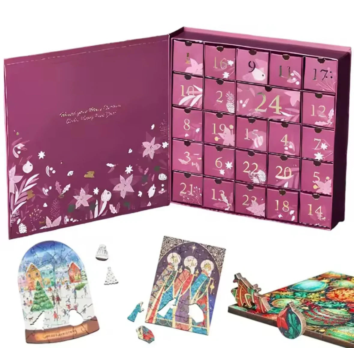 Mini-Puzzle Adventskalender 2026