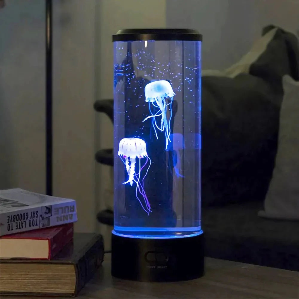 Medusia | Quallen Nachtlicht mit Farbwechsel, 5 Lichtmodi und Fernbedienung