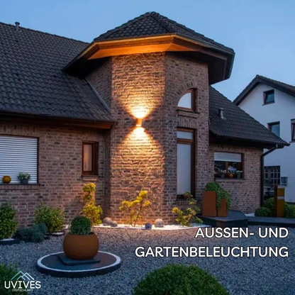LuminaCube | Kabellose LED Wandleuchte mit Akku und Bewegungssensor, 3000 K