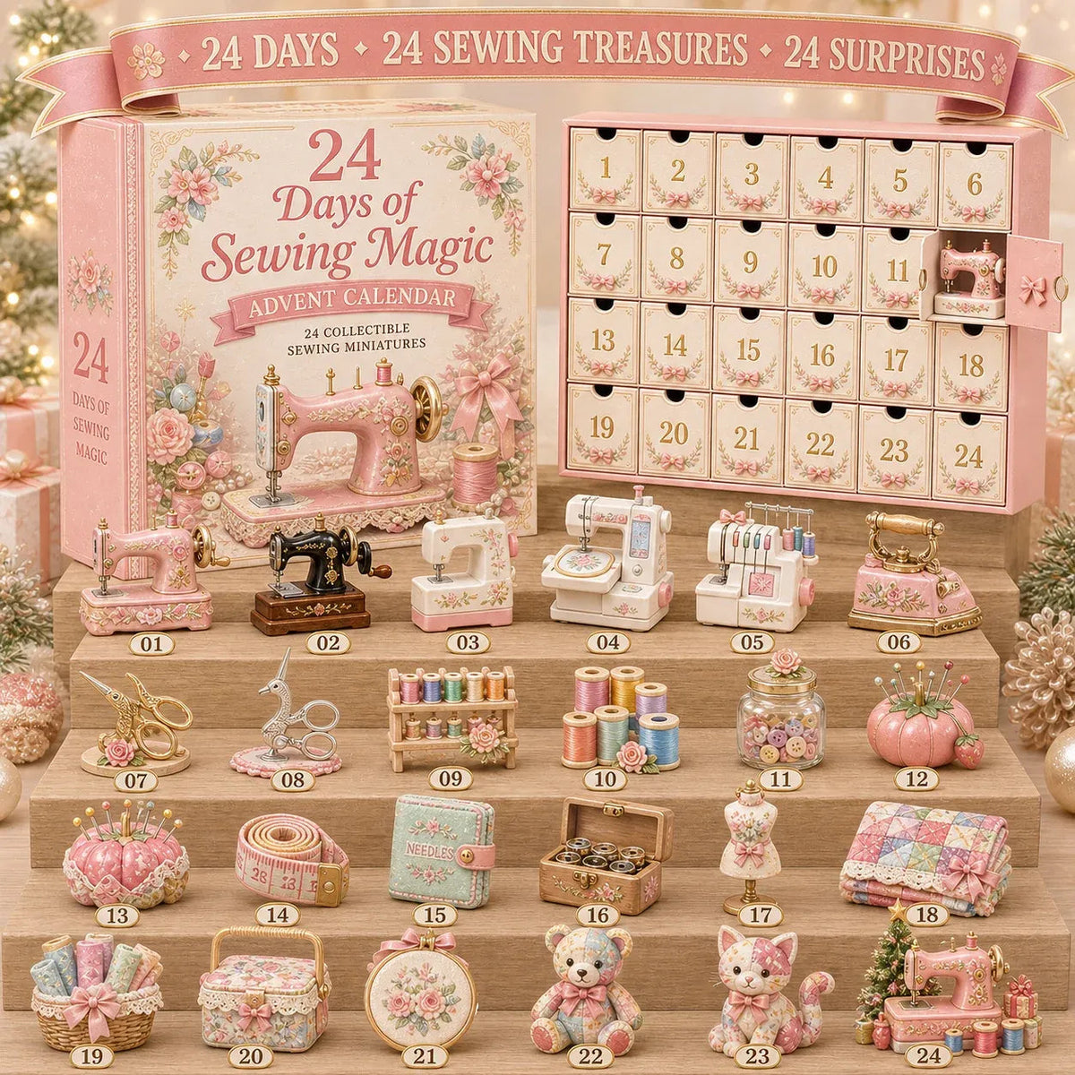 Nähen Miniaturen Adventskalender 2026