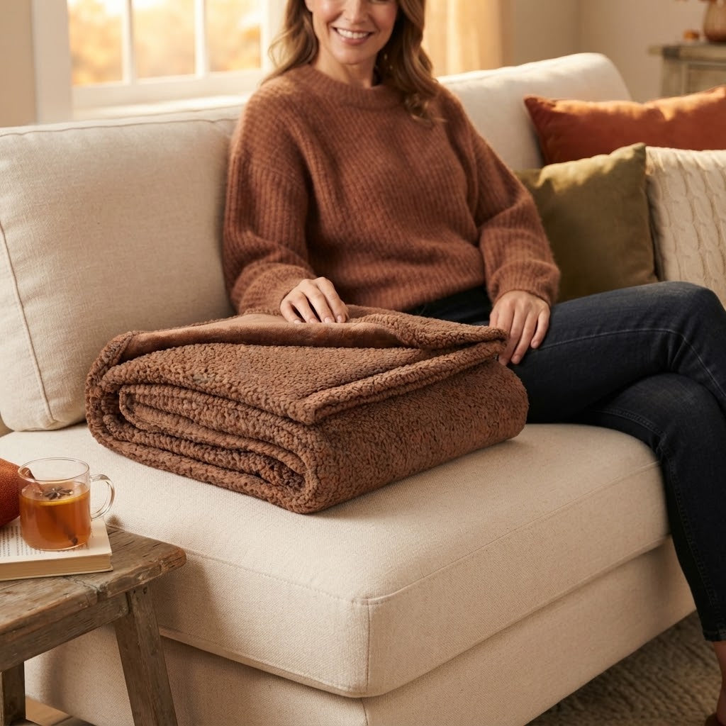Siccora | Wasserdichte Kuscheldecke aus Fleece, waschbar, in 5 Größen