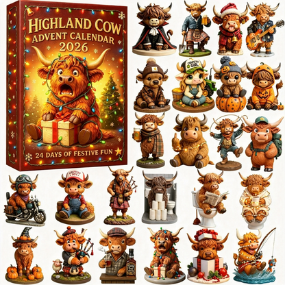Highland Cow Adventskalender 2026