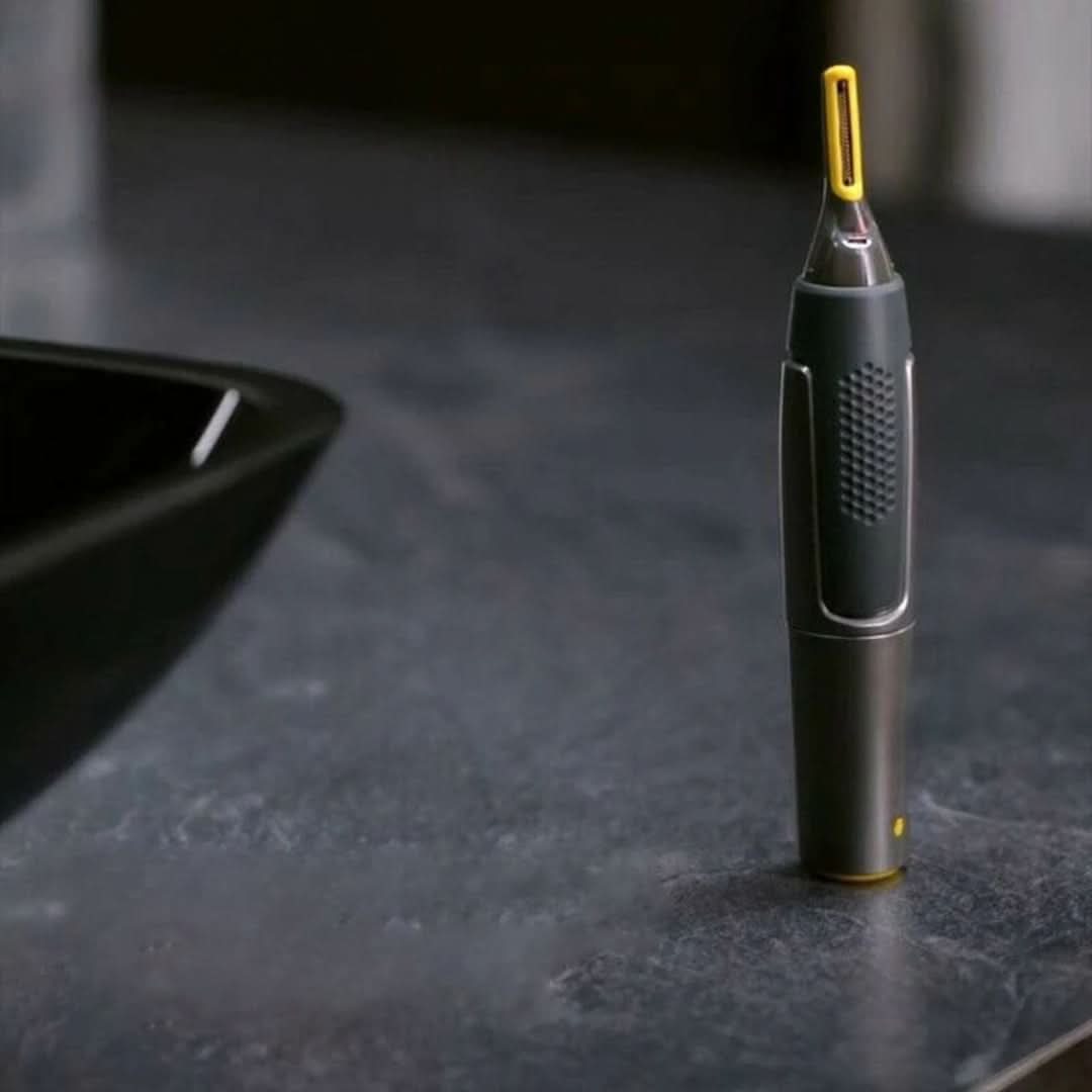 Trimova | Regolabarba da uomo senza fili con luce LED per naso e orecchie