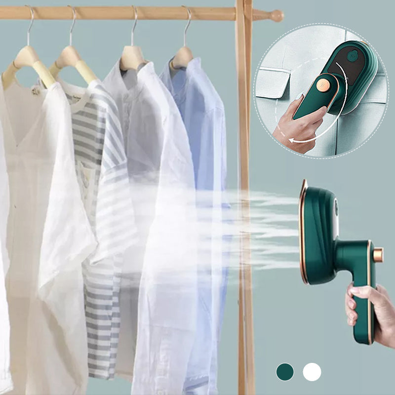 Dampira | Ferro da stiro a vapore portatile 2-in-1 con serbatoio da 50 ml e punta triangolare