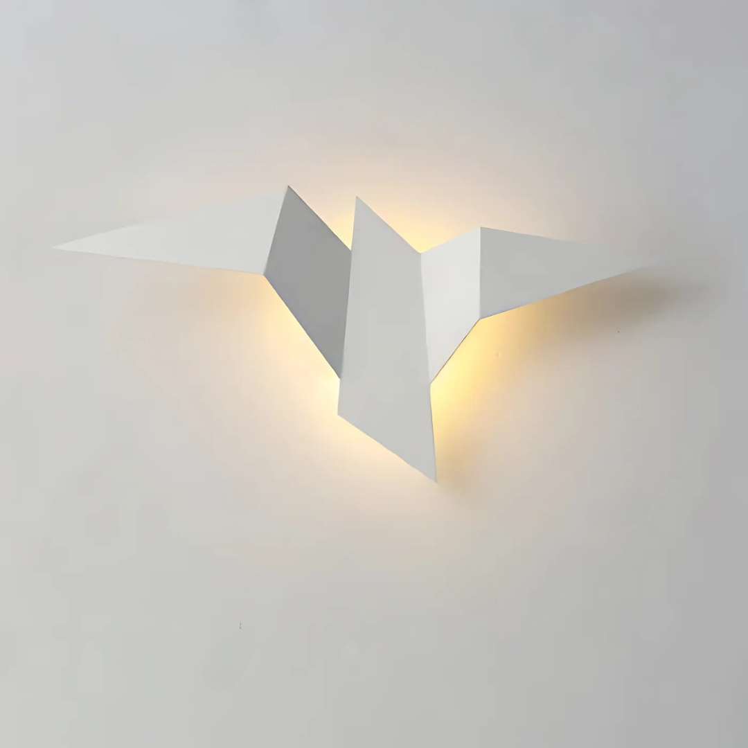 Akaru Origami | Applique LED scultorea dal design giapponese