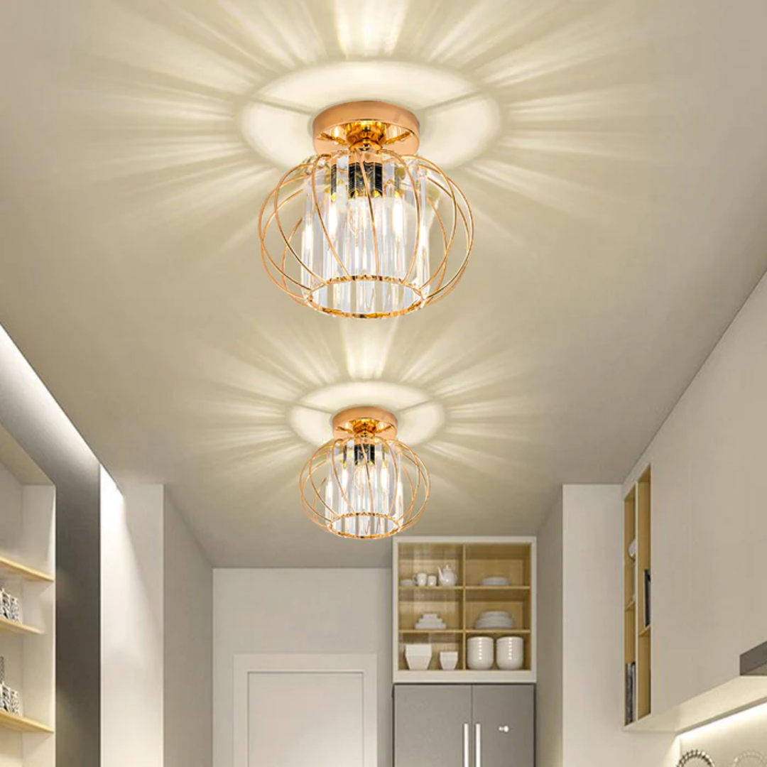 Panora Lux | Lampada da soffitto moderna in vetro con aspetto elegante