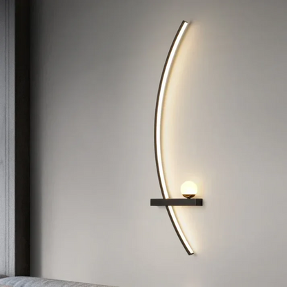 Lampada da parete LED Zetra | Design lussuoso | Luce calda | Alluminio