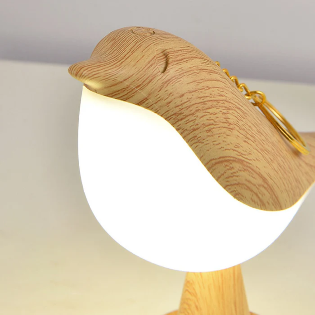 Thix Aviu | Lampe de table LED sans fil au design ludique d’oiseau
