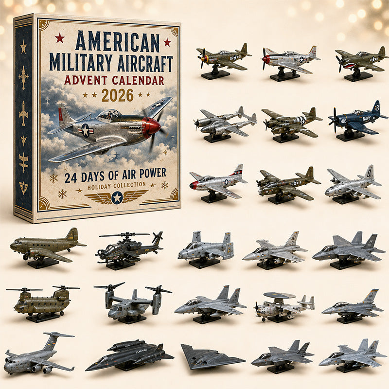Militärflugzeug Adventskalender 2026